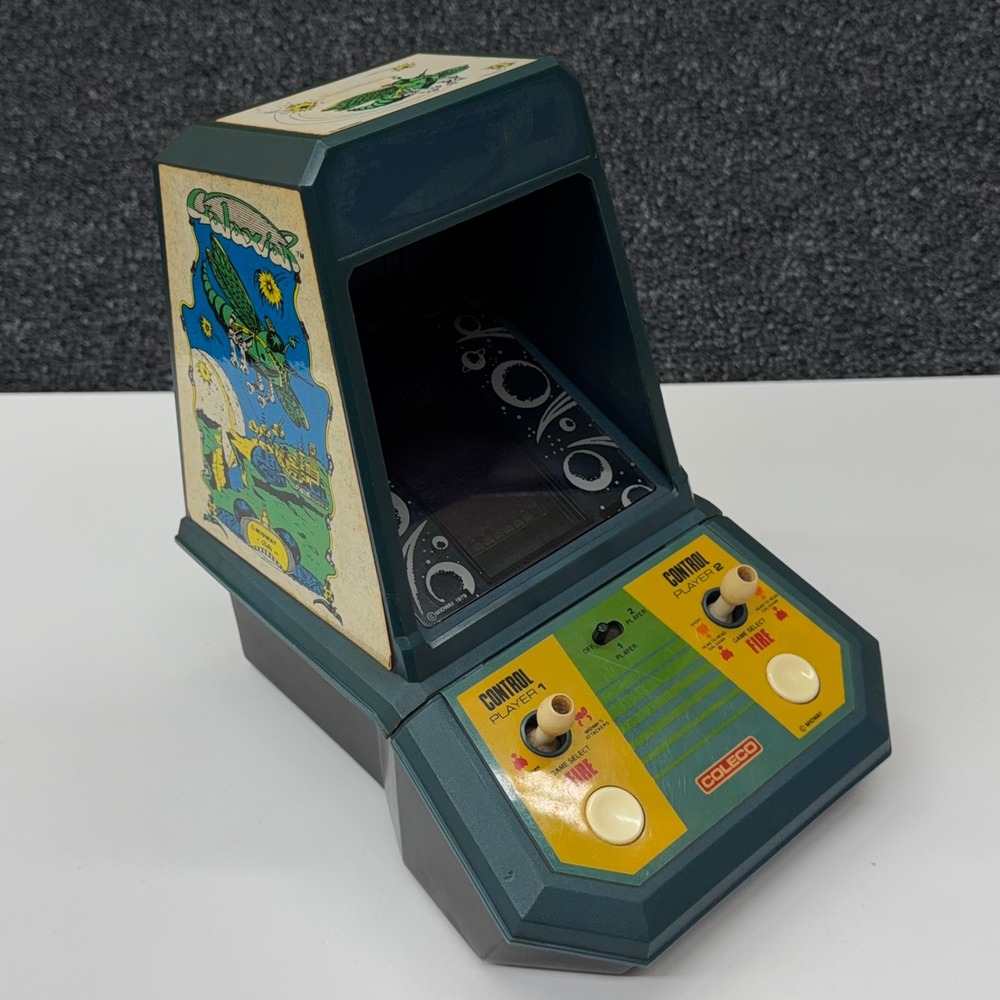 Vintage 1981 Coleco‎ Galaxian Tabletop Arcade Game Model 2380 VFD Retro Gaming